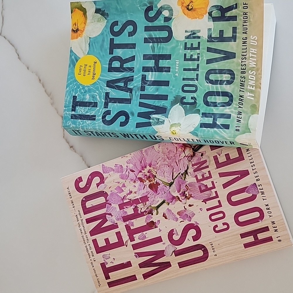 It Ends with Us & It Starts with Us by Colleen Hoover